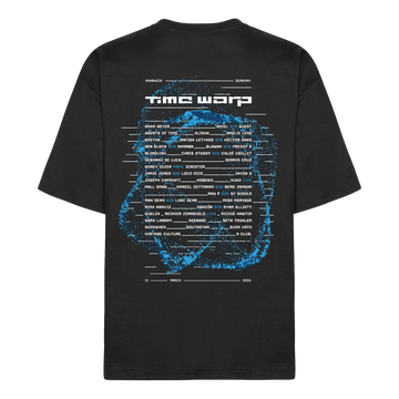 Time Warp Lineup Tee Mannheim 2026 Black