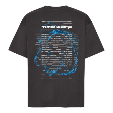 Time Warp Lineup Tee Mannheim 2026 Grey