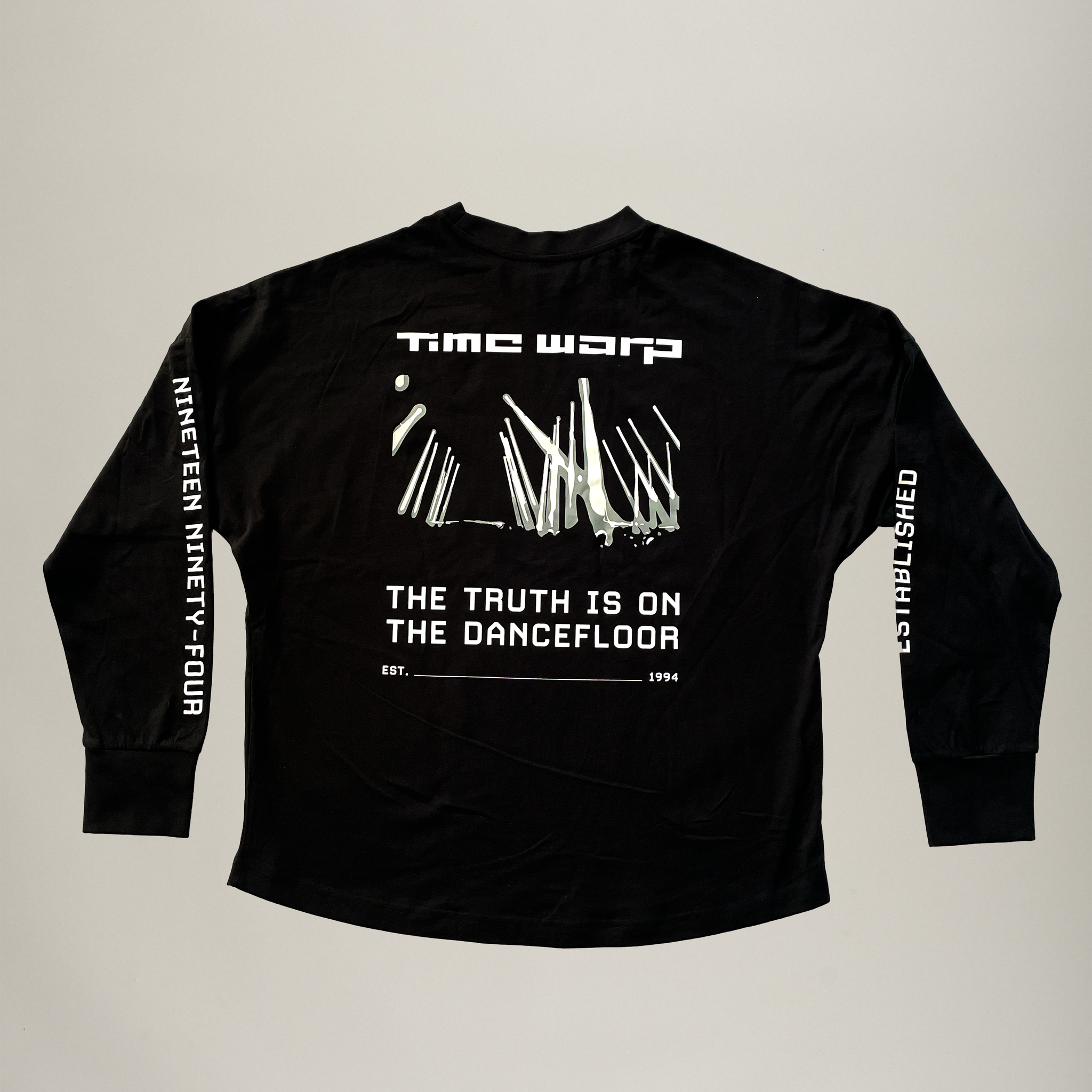 Time Warp 2024 Black Longsleeve