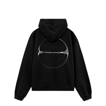 Time Warp Worldwide Hoodie Black